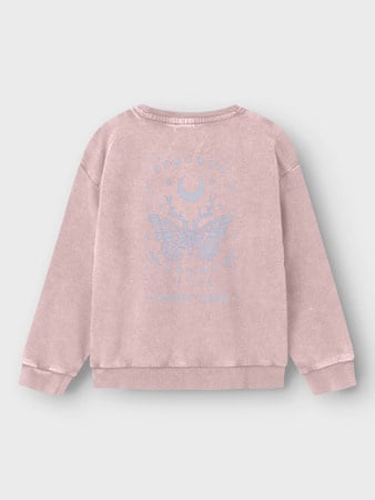 Kids trui LIVA Purple Relaxed Fit