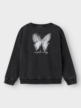 Kids trui LIVA Black Relaxed Fit