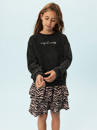 Kids trui LIVA Black Relaxed Fit