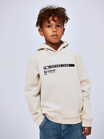 Kids trui LEONAS White Regular Fit