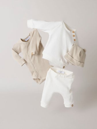 Babystrampler LILLE Weiß