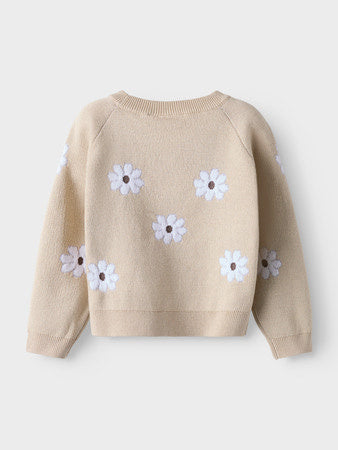 Mini trui LEIA White Regular Fit