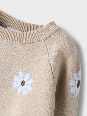 Mini trui LEIA White Regular Fit