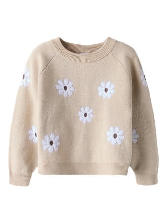 Mini trui LEIA White Regular Fit