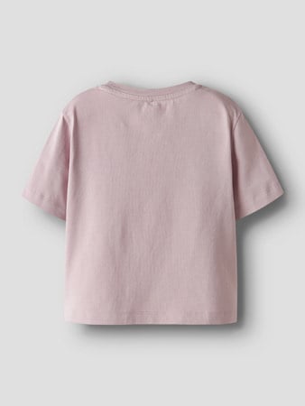 Mini T - shirt LEOANJA Purple Regular Fit