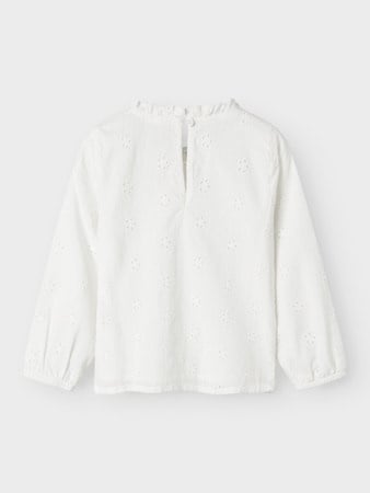 Mini-Bluse NAOMI Cloud Dancer Regular Fit