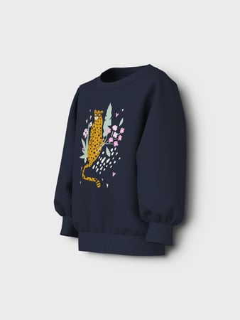 Mini trui VALONA Blue Relaxed Fit