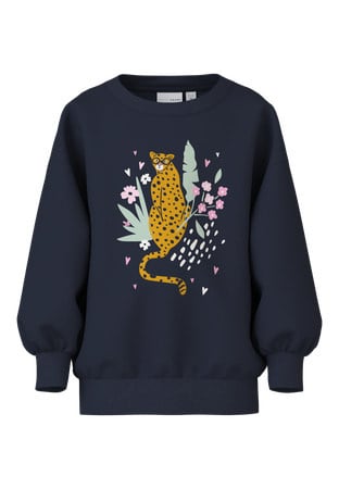 Mini trui VALONA Blue Relaxed Fit