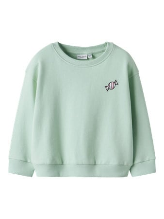 Mini Pullover VALLENE Grün Relaxed Fit