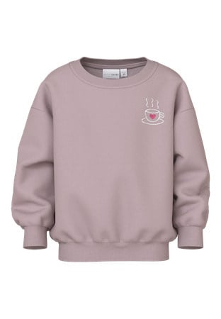 Mini trui VALLENE Purple Relaxed Fit