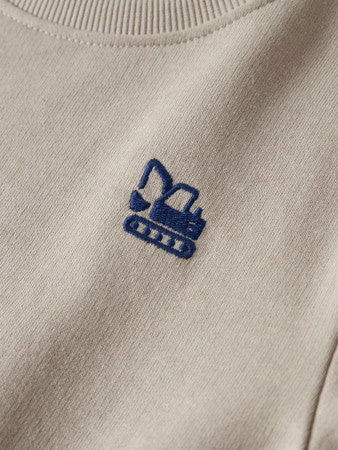 Mini trui VALLEN White Regular Fit