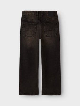 Kids spijkerbroek BEN SKATER Dark Brown Denim Skater Fit