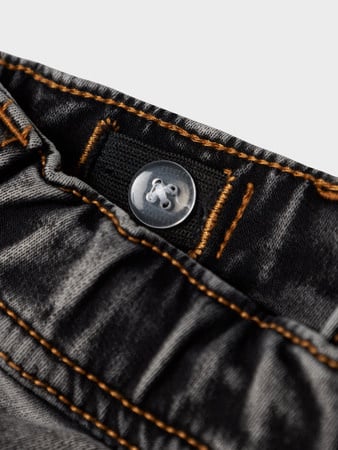 Mini spijkerbroek SILAS CARGO Dark Grey Denim Cargo Fit