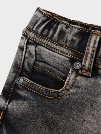 Mini spijkerbroek SILAS CARGO Dark Grey Denim Cargo Fit