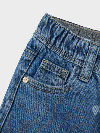Mini spijkerbroek SILAS Medium Blue Denim Tapered Fit