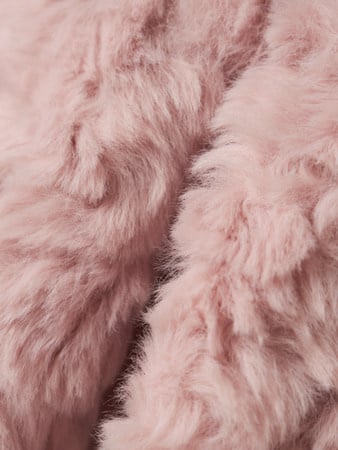 Babyweste NANO KUNSTPELZ Burnished Lilac Regular Fit