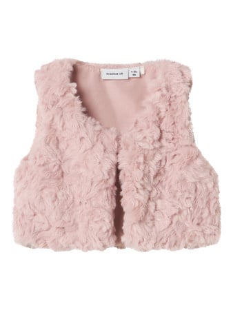Babyweste NANO KUNSTPELZ Burnished Lilac Regular Fit