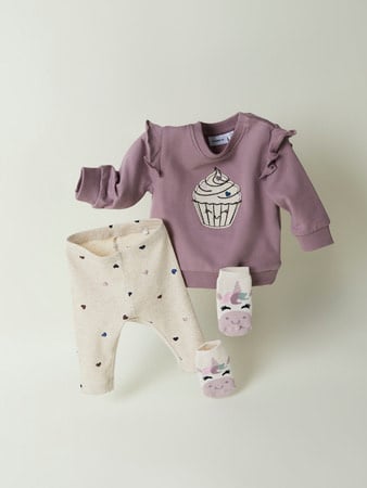 Baby trui NILDA Toadstool Regular Fit