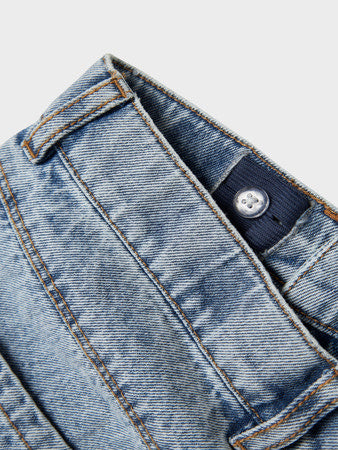 Kids spijkerbroek BELLA SKATER DESTROY Light Blue Denim Skater Fit