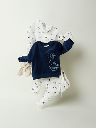 Baby trui NANDO Insignia Blue Regular Fit