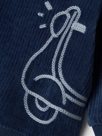 Baby trui NANDO Insignia Blue Regular Fit