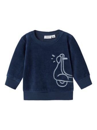 Baby trui NANDO Insignia Blue Regular Fit