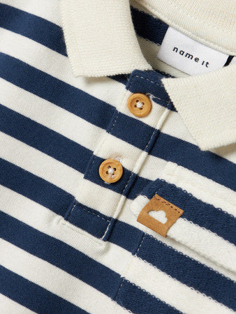 Baby trui NILSEN POLO Insignia Blue Regular Fit