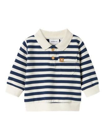 Baby trui NILSEN POLO Insignia Blue Regular Fit