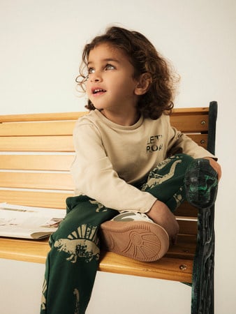 Mini longsleeve NIKLAUS Island Fossil Regular Fit