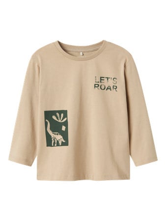 Mini longsleeve NIKLAUS Island Fossil Regular Fit