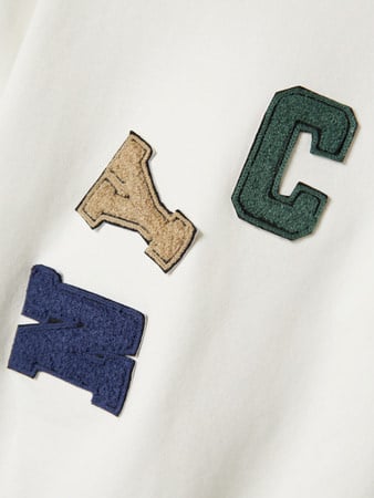 Mini trui NOTUS Cloud Dancer Regular Fit