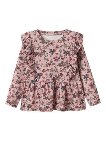 Mini longsleeve NALINE Burnished Lilac Slim Fit