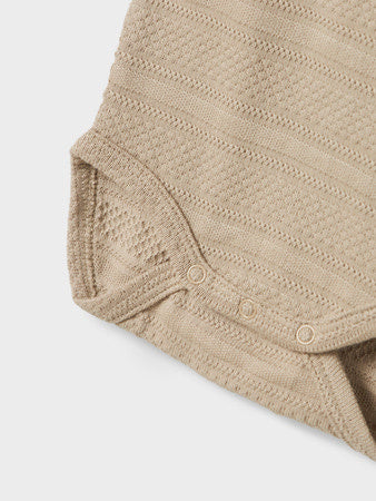 Baby romper OMMI Island Fossil