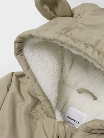 Baby snowsuit MASOFT Island Fossil