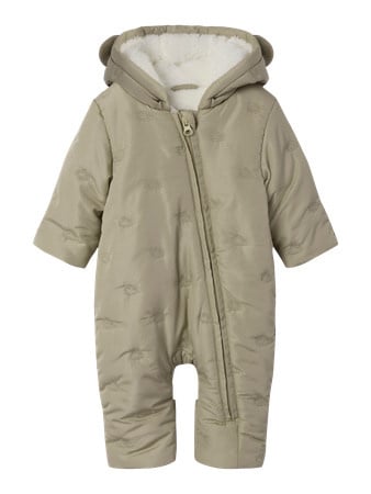 Baby snowsuit MASOFT Island Fossil