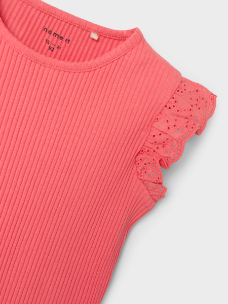 Kids Top HALINA Spiced Coral Standard Fit