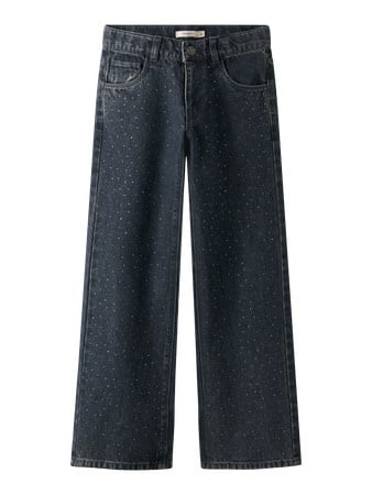 Kids spijkerbroek ROSE Dark Midnight Denim Wide Leg Fit