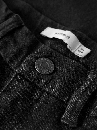 Kids spijkerbroek ROSE Dark Grey Denim Mom Fit