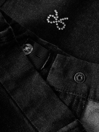 Kids spijkerbroek ROSE Dark Grey Denim Mom Fit