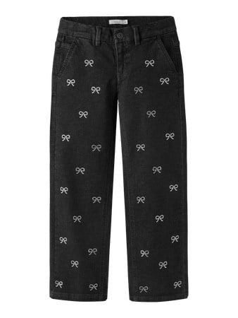 Kids spijkerbroek ROSE Dark Grey Denim Mom Fit