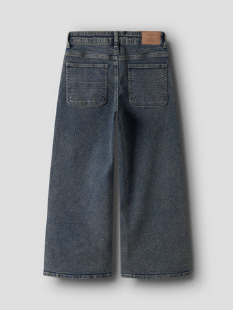 Kids spijkerbroek BELLA SKATER Vintage Dark Blue Denim Wide Leg Fit
