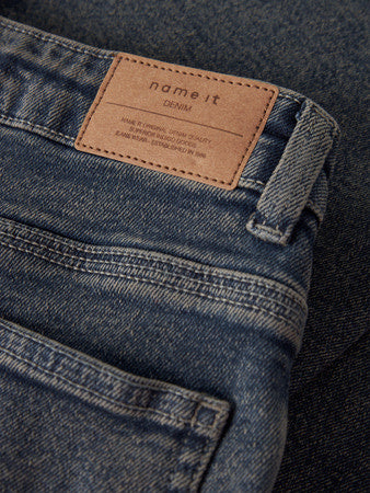 Kids spijkerbroek BELLA SKATER Vintage Dark Blue Denim Wide Leg Fit