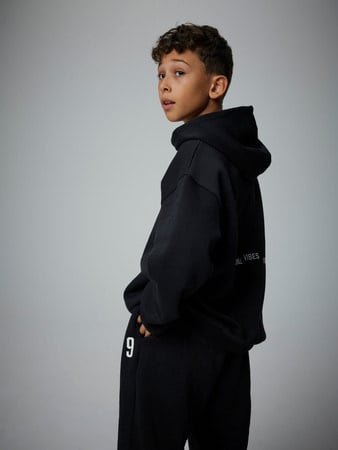 Kids trui BRONX Black Relaxed Fit