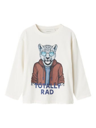 Mini longsleeve ORION Cloud Dancer Regular Fit