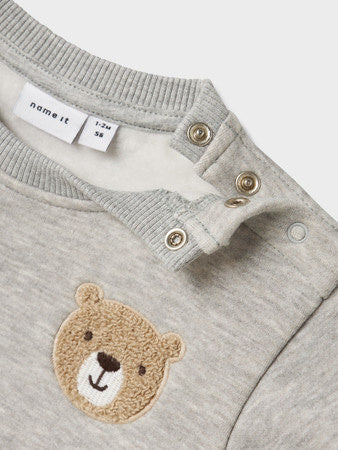 Baby trui OREGON Peyote Melange Regular Fit