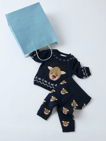 Baby trui REOME Navy Blazer Regular Fit