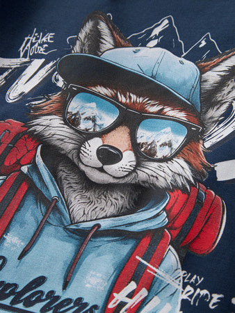 Mini longsleeve OLLY Insignia Blue Regular Fit