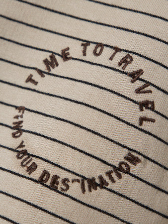 Mini trui OMERO Island Fossil Regular Fit