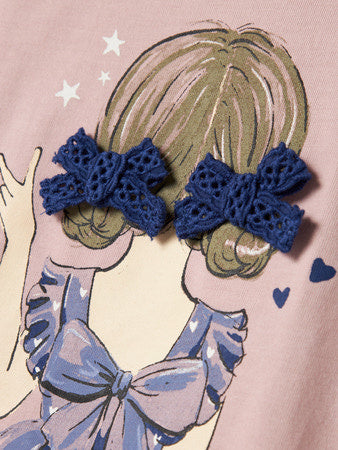 Mini longsleeve OTREA Burnished Lilac Regular Fit