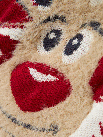 Kids trui REBO Jester Red Regular Fit